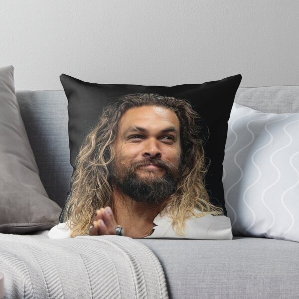 Jason Momoa Throw Pillow
