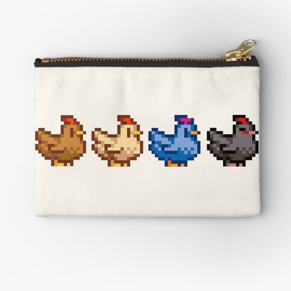 Aperçu de l'œuvre 4 Poulets Stardew Valley créée et vendue par r9440.
