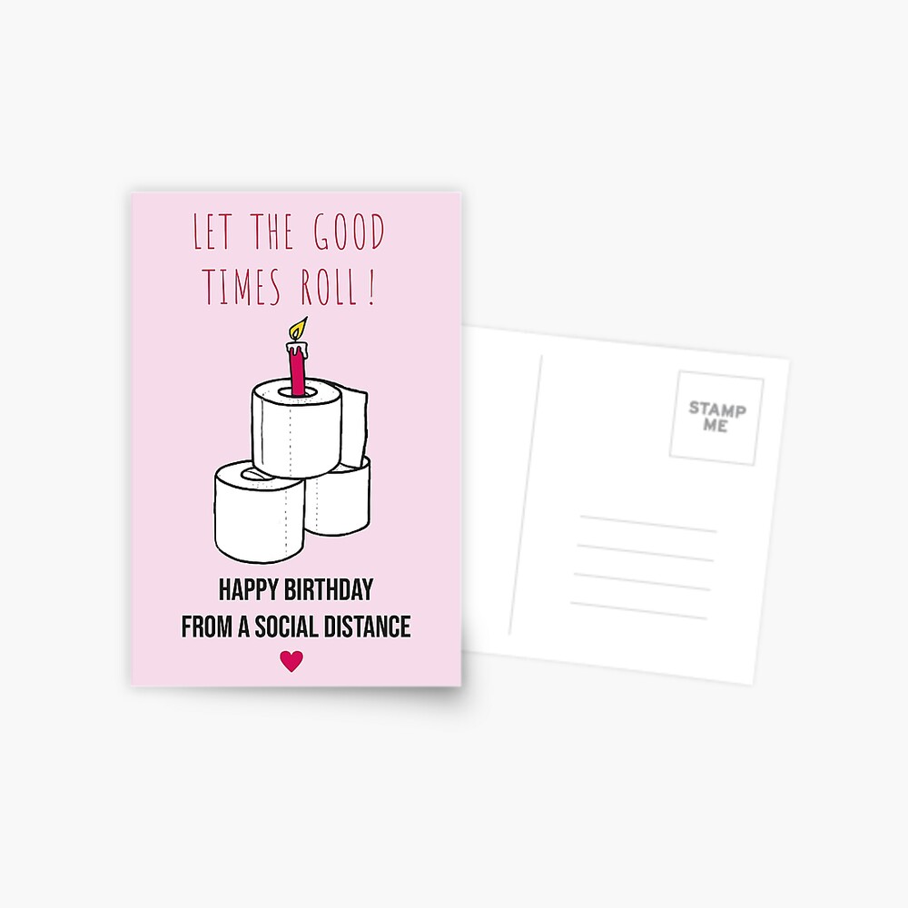 Carte Joyeux Anniversaire - Thème Confinement Et Quarantaine - Humour - Neuve