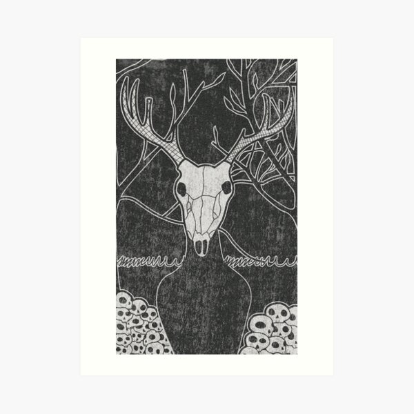 Wendigo Print Art Print