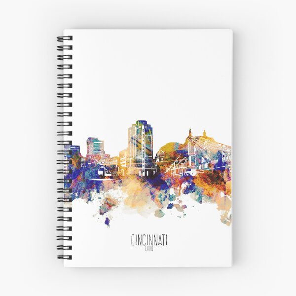 Item preview, cincinnati skyline designed and sold by BekimART2.