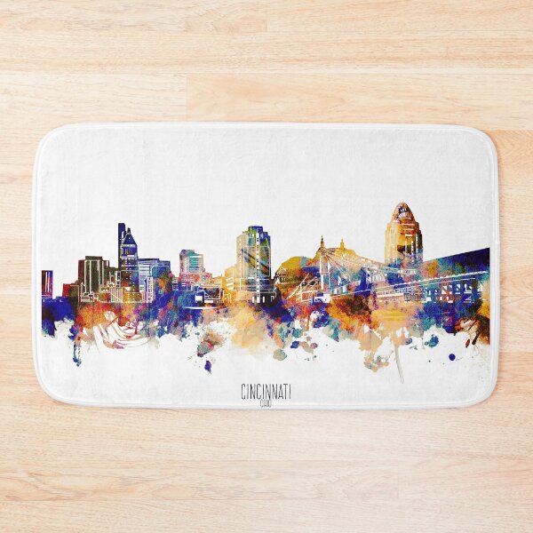 Item preview, cincinnati skyline designed and sold by BekimART2.