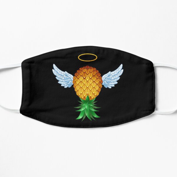 Angelic Swinger Upside Down Pineapple Flat Mask