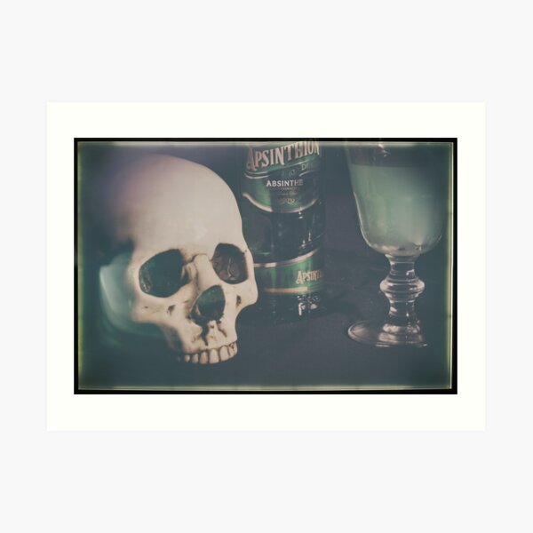 L'Absinthe C'est La Mort II Art Print