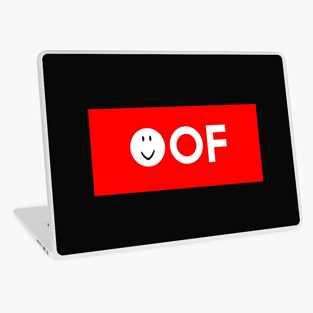 Roblox Oof Noob Face Gaming Noob Laptop Skin By Smoothnoob Redbubble - oof roblox noob face