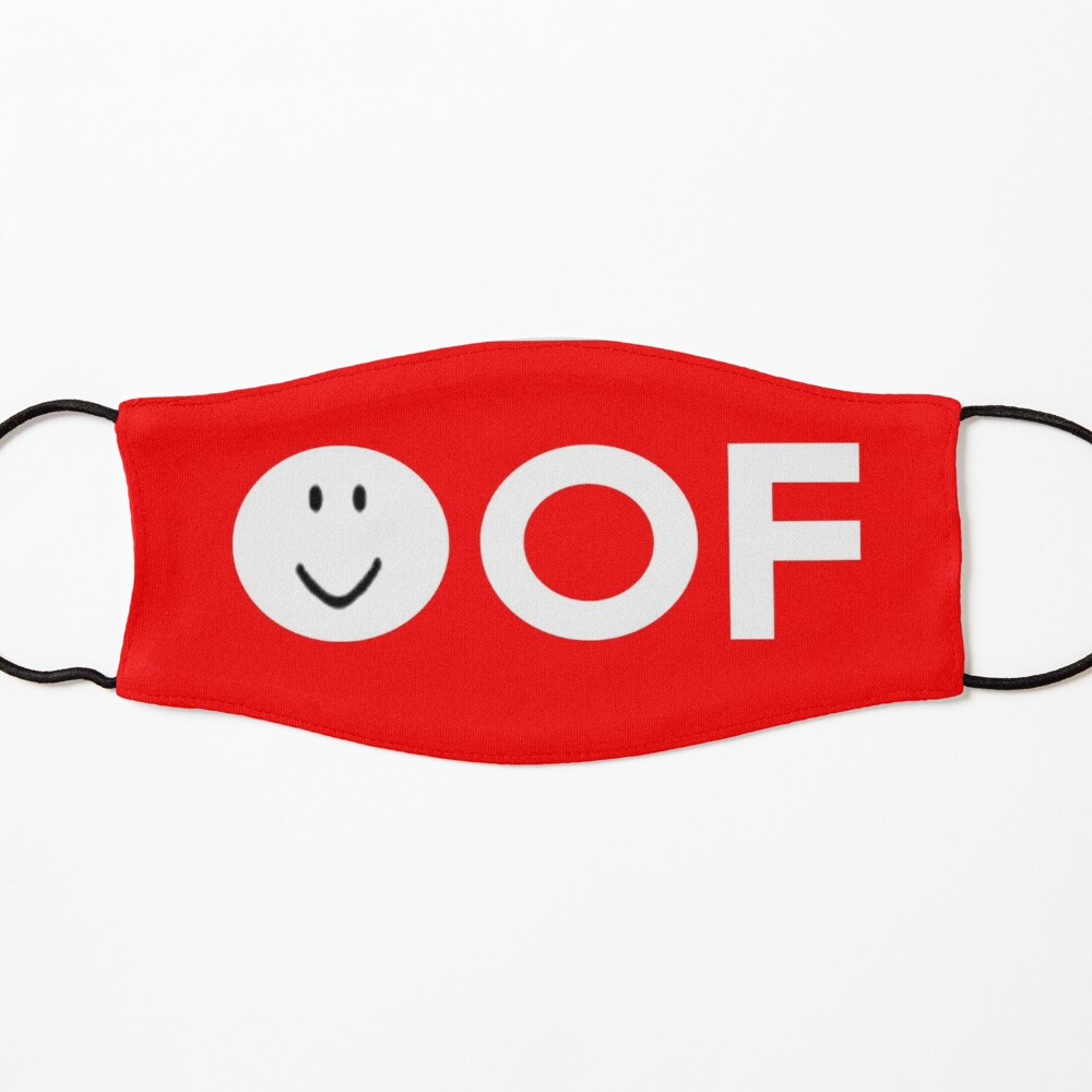 Roblox Oof Noob Face Gaming Noob Mask By Smoothnoob Redbubble - is roblox for noobs only