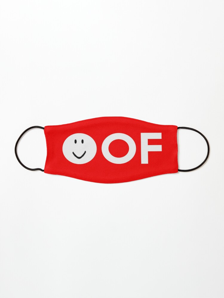 Roblox Oof Noob Face Gaming Noob Mask By Smoothnoob Redbubble - roblox joyful face