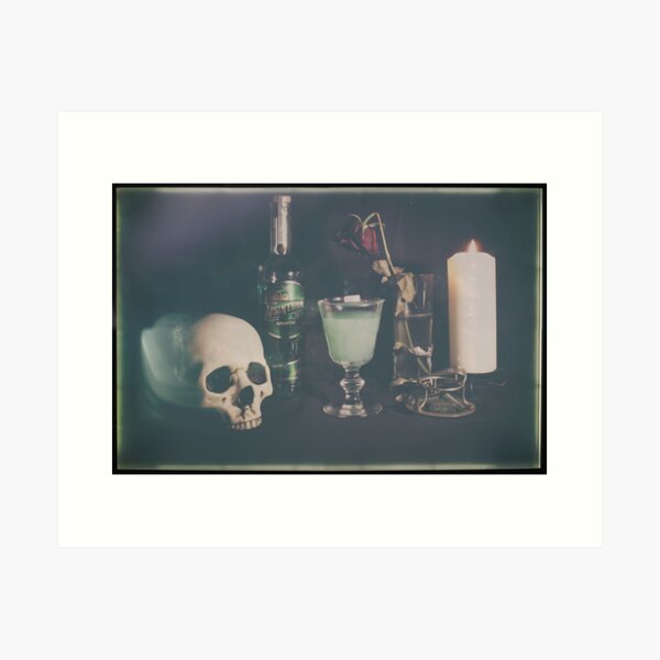 L'Absinthe C'est La Mort I Art Print