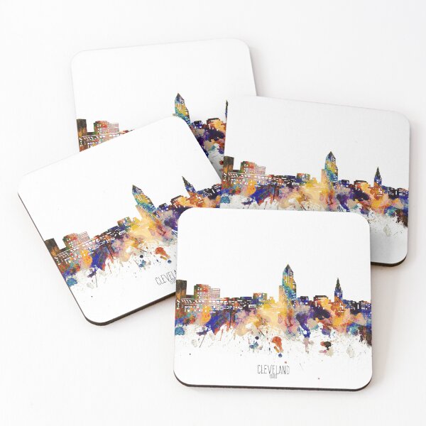 Item preview, cleveland skyline designed and sold by BekimART2.