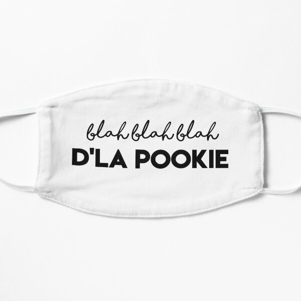 Blah Blah Blah d'la pookie Masque sans plis