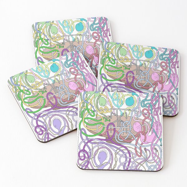 Item preview, Mr Squiggly Merry-Go-Round designed and sold by Becky Titus.