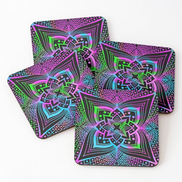 Item preview, Colorful Mandala Ornament  designed and sold by nikolaysparkov.