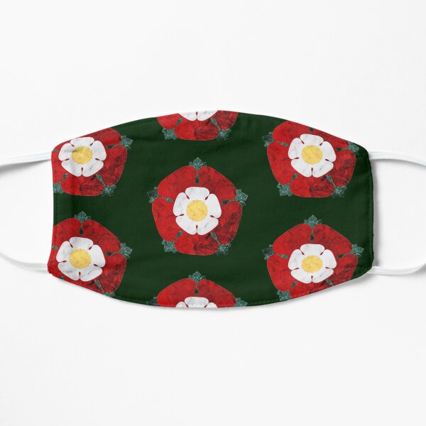 Marble Tudor Rose Flat Mask