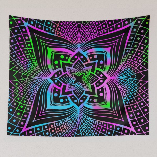 Item preview, Colorful Mandala Ornament  designed and sold by nikolaysparkov.