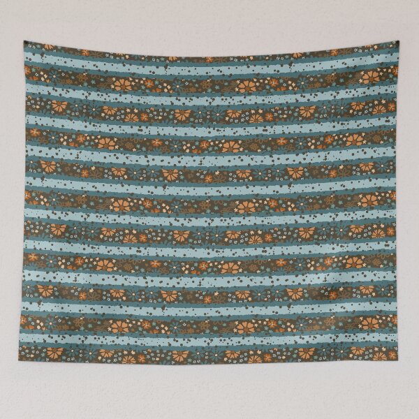Item preview, Flower Stripes - Malibu designed and sold by Olooriel.