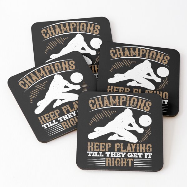 Item preview, Volleyball: Champions Keep Playing Till They Get It Right designed and sold by teamph.