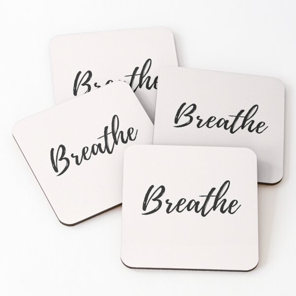 Item preview, Breathe - Inspirational and uplifting words designed and sold by Pinnypin.