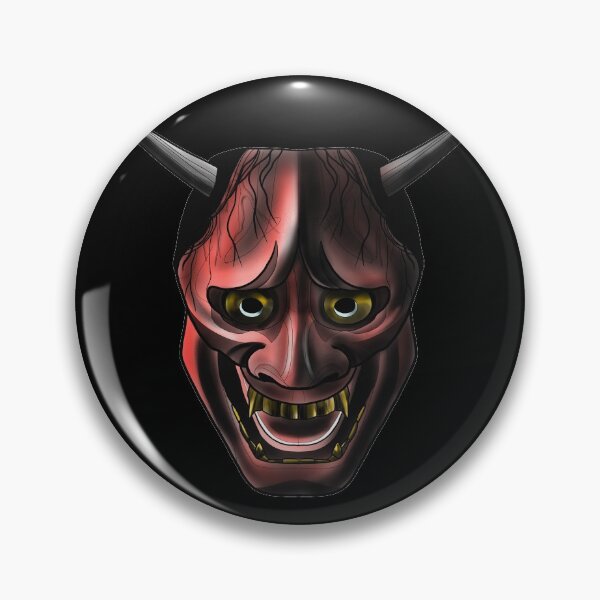 Item preview, Shinja Japanese tattoo mask designed and sold by Blacklinesw9.