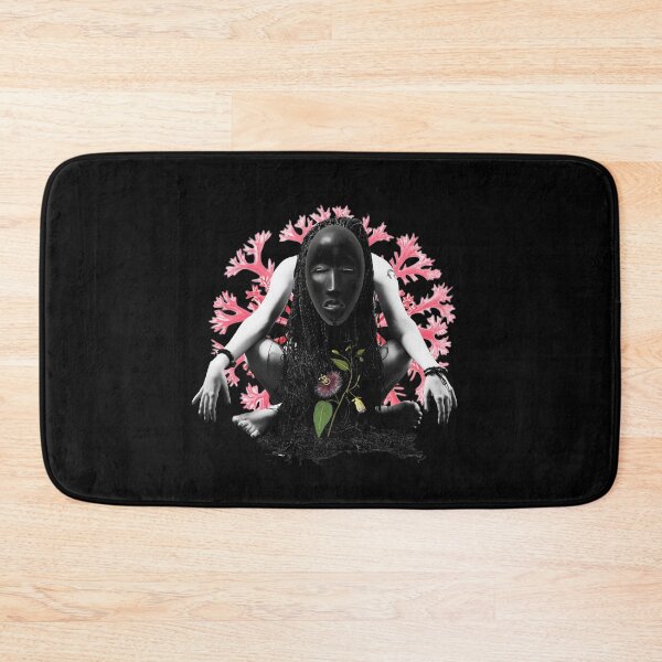 Item preview, Passion flower mask collage designed and sold by ShaMiLaB.