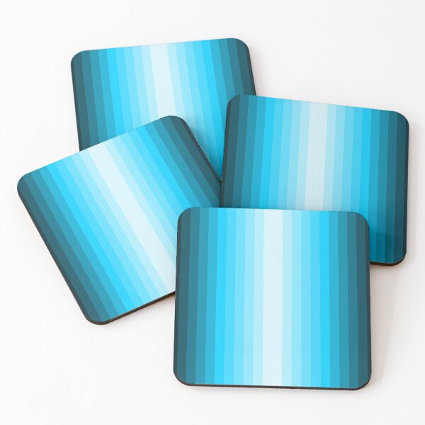 Item preview, Shades of Blue Stripes designed and sold by BleuSky.