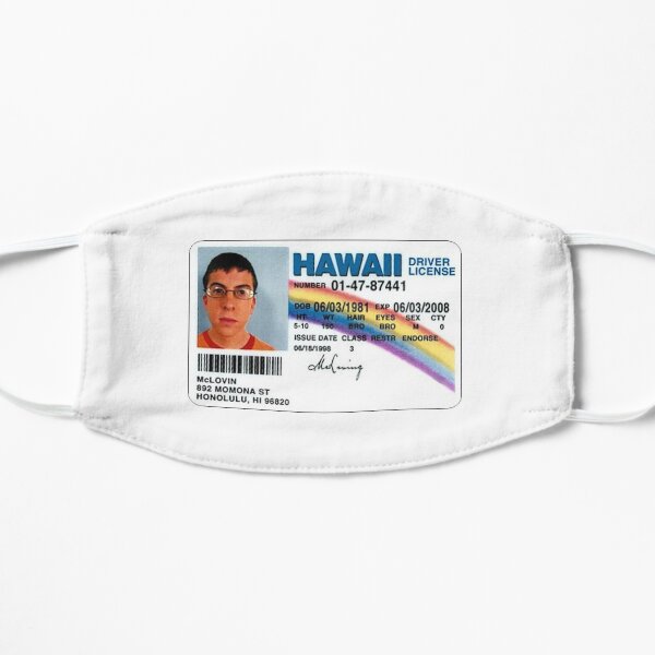 McLovin Flat Mask