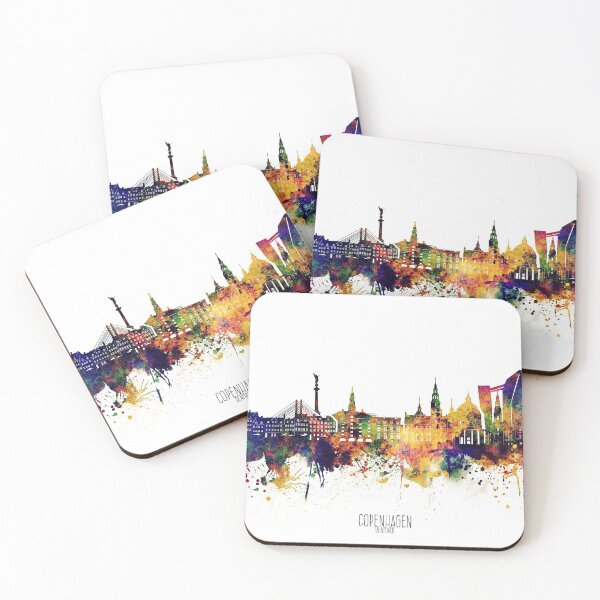 Item preview, copenhagen skyline designed and sold by BekimART2.