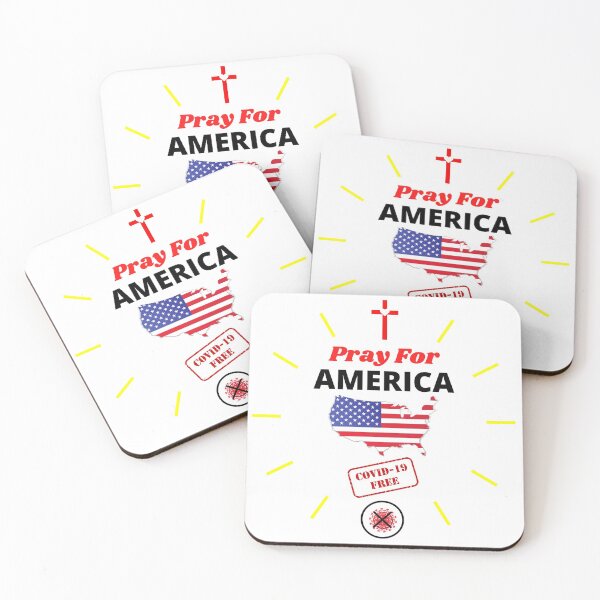 Item preview, Pray For America Covid-19 Free designed and sold by everlastinglory.