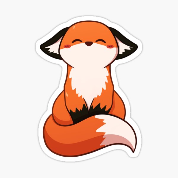 Fox Animal Stickers for Sale