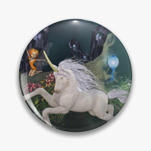 Item preview, Cute little fairy with wonderful unicorn  designed and sold by nicky2342.