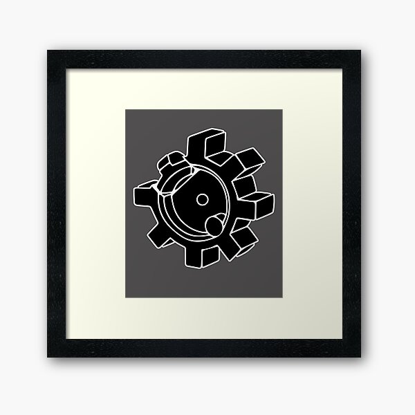 AR 15 Bolt Framed Art Print