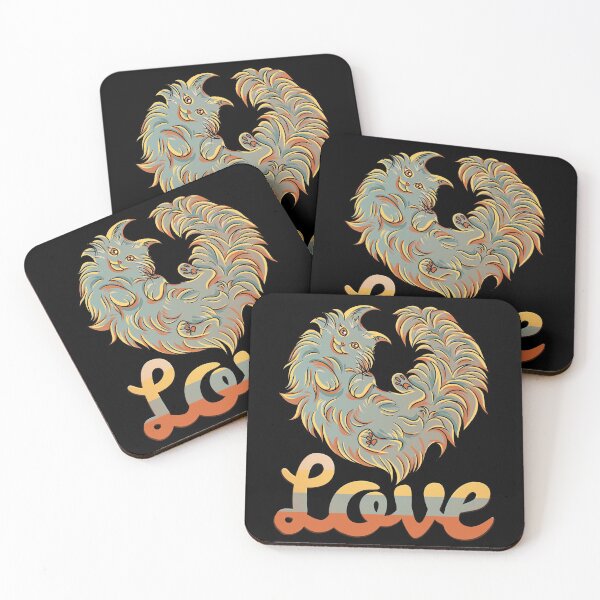 Item preview, Love Maine Coon cat pet love gift designed and sold by redshirtz.