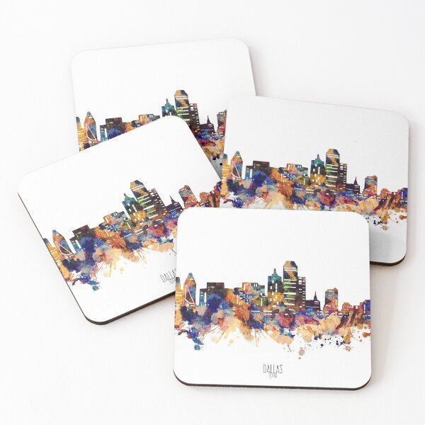 Item preview, dallas skyline designed and sold by BekimART2.