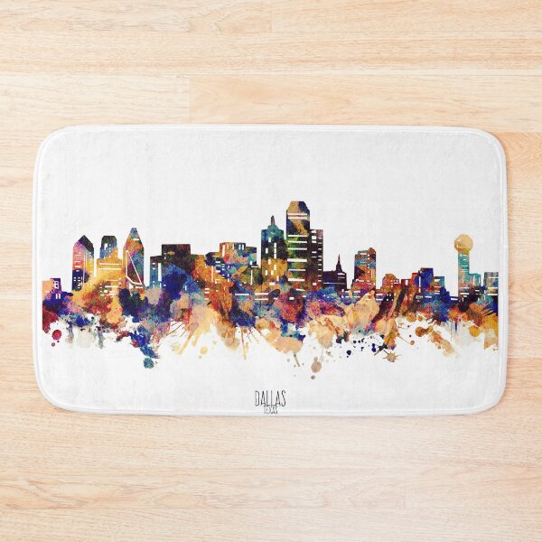 Item preview, dallas skyline designed and sold by BekimART2.
