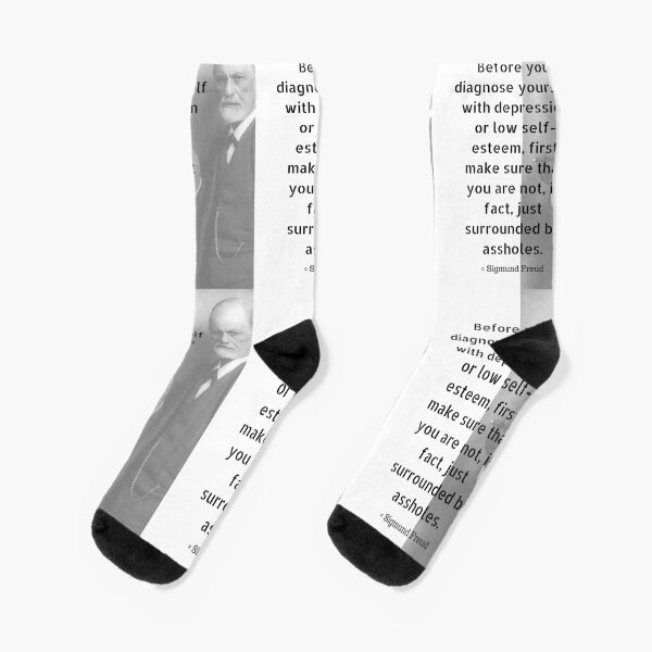 Vista previa del artículo con la obra «Cita de Sigmund Freud», diseñado y vendido por avit1.