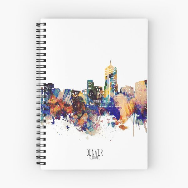 Item preview, denver skyline designed and sold by BekimART2.