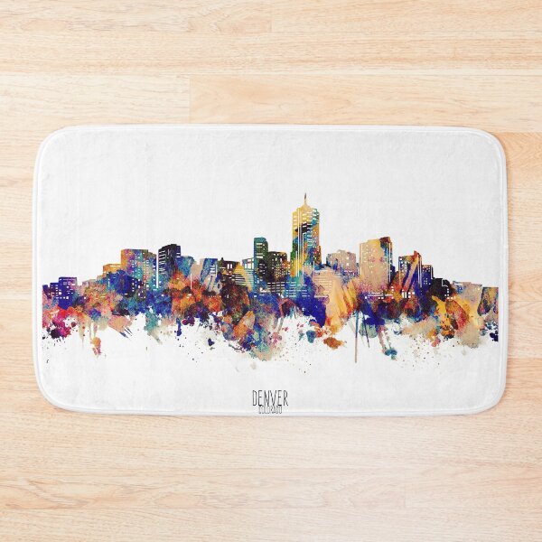 Item preview, denver skyline designed and sold by BekimART2.