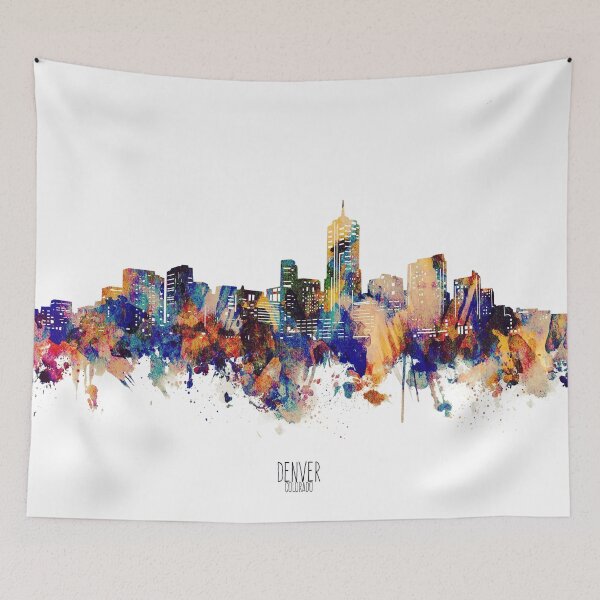 Item preview, denver skyline designed and sold by BekimART2.