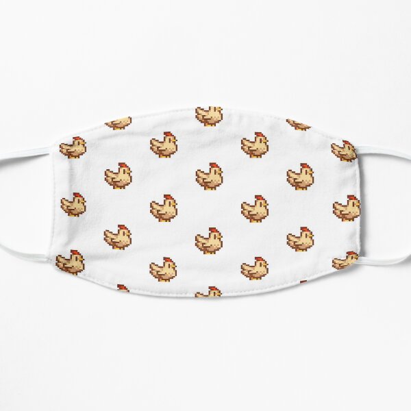 Stardew Valley Chicken Flat Mask