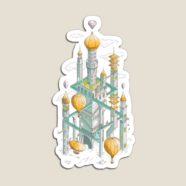 Luftschloss Magnet