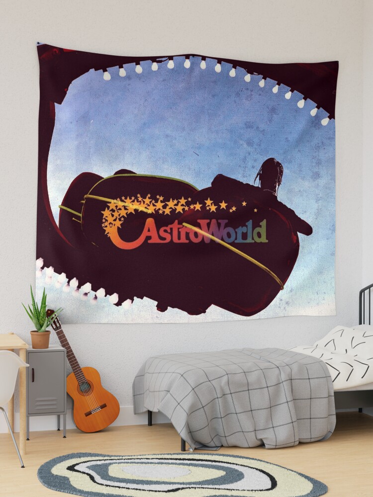 Bhuokng Astroworld Tapestry, Galaxy Tapestry, Trippy Planet