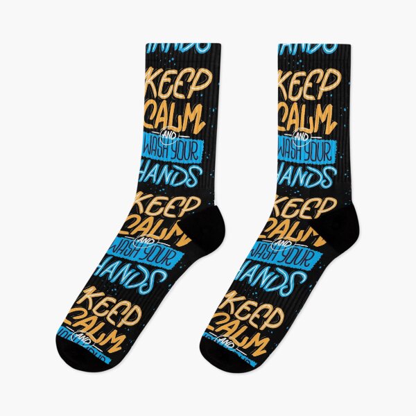 Item preview, Keep Calm And Wash Your Hands designed and sold by Vector Scout Lab.