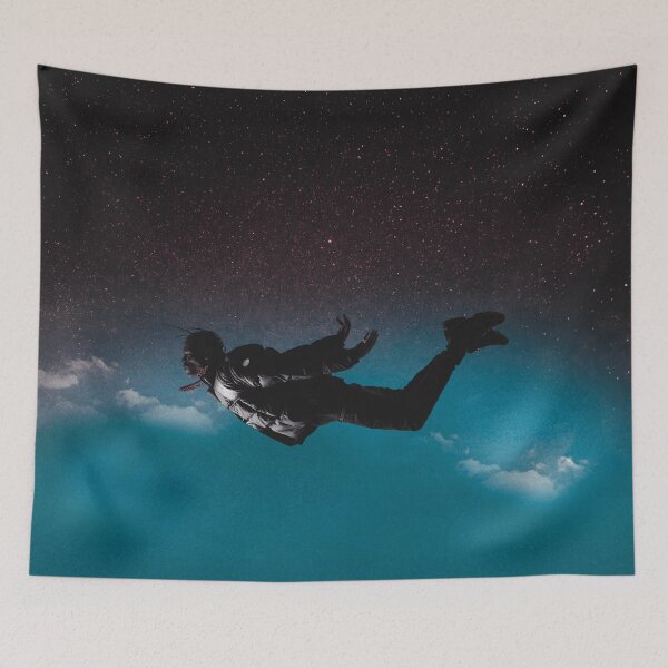 Item preview, Greetings from Astroworld fan cover designed and sold by Emma Monsanto.