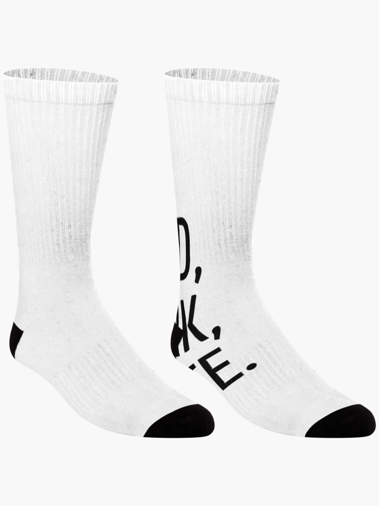 Aperçu 3 sur 5. Chaussettes avec l'œuvre Read, Think, Write créée et vendue par RbOriginal.