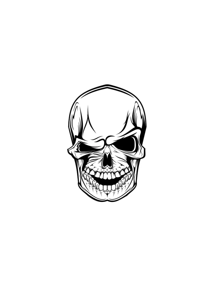 Thumbnail 4 of 4, iPhone Case, Skull designed and sold by RbOriginal.