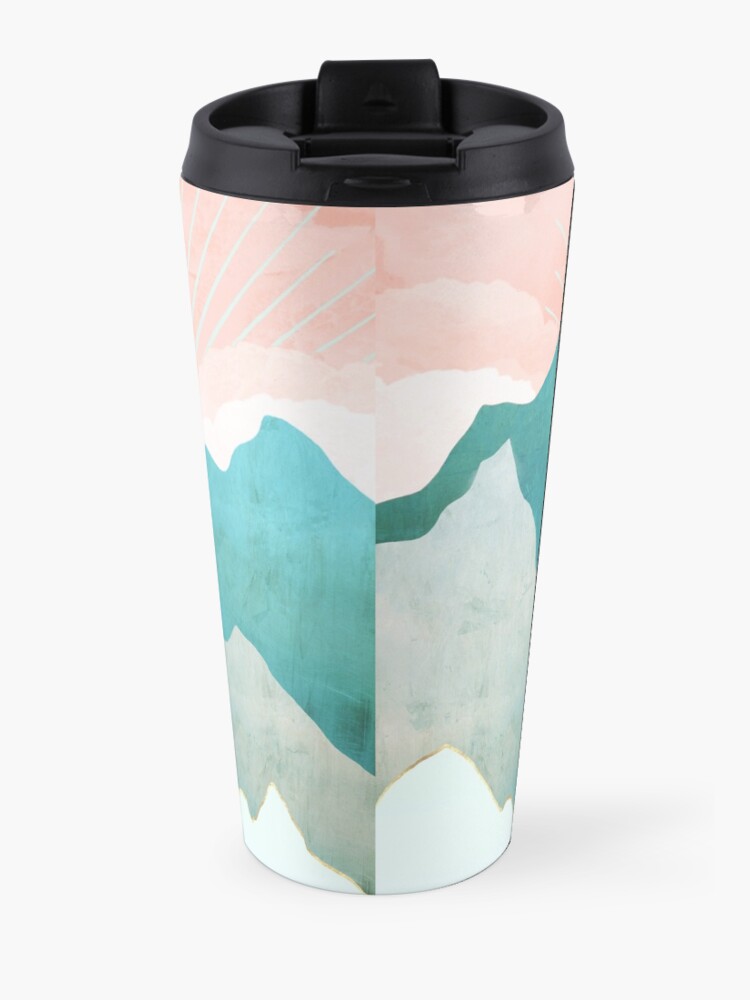 Alternate view of Mint Mountains Travel Coffee Mug