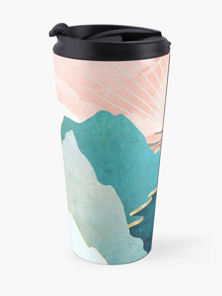 Alternate view of Mint Mountains Travel Coffee Mug
