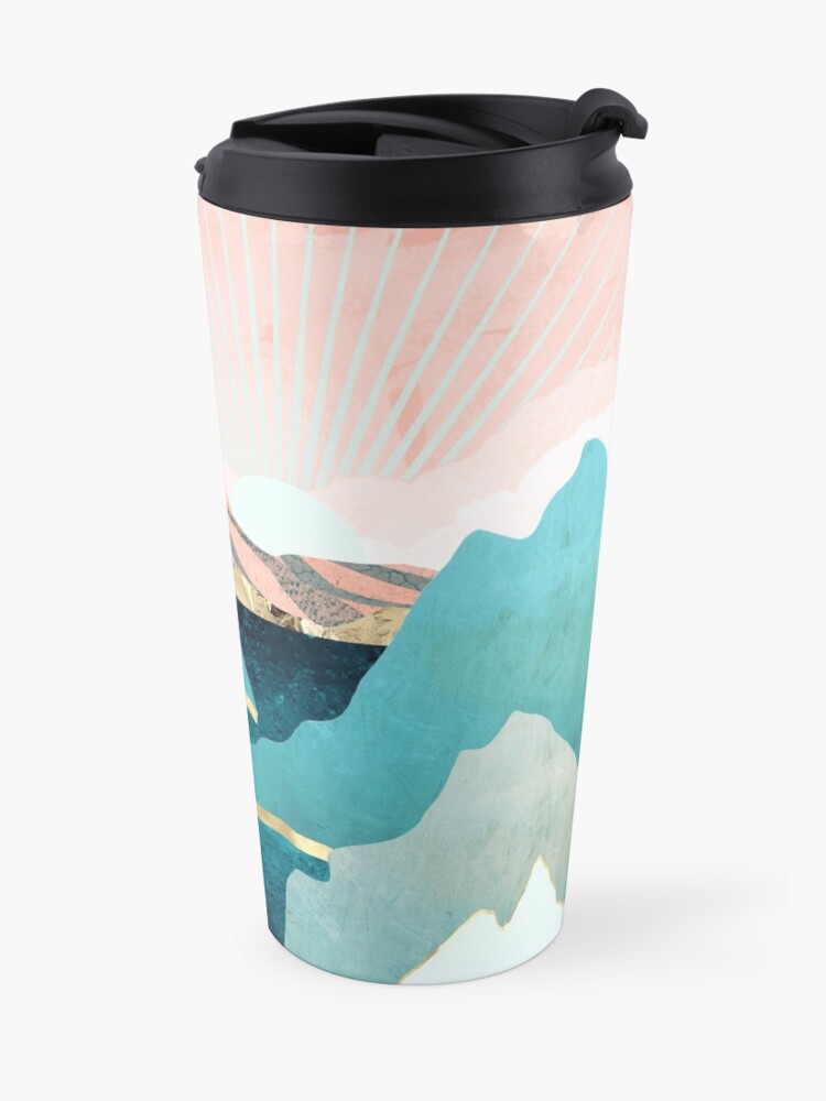 Alternate view of Mint Mountains Travel Coffee Mug