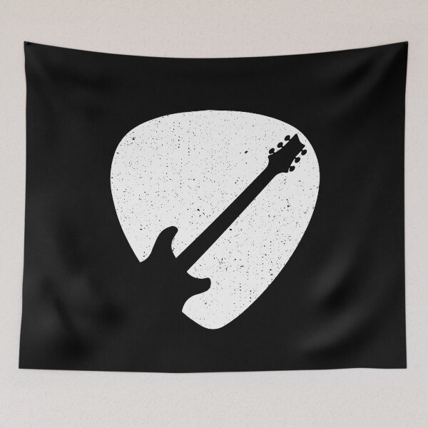 Item preview, Electric guitar pick guitar music note gift designed and sold by redshirtz.