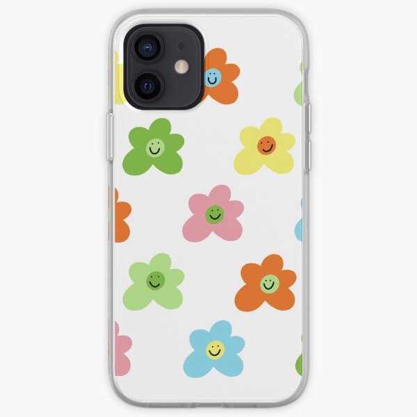 Golf le fleur inspired flower smiley pattern iPhone Soft Case