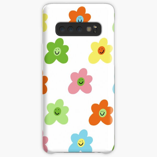Golf le fleur inspired flower smiley pattern Samsung Galaxy Snap Case